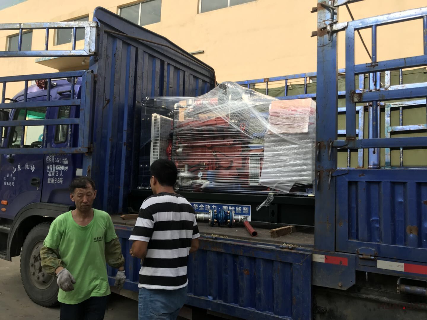 一臺HQ2QF標(biāo)配汽油一體機于7月7日順利發(fā)往四川省