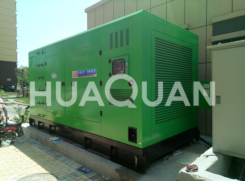 安徽安慶潛山400kW發電機組電站項目