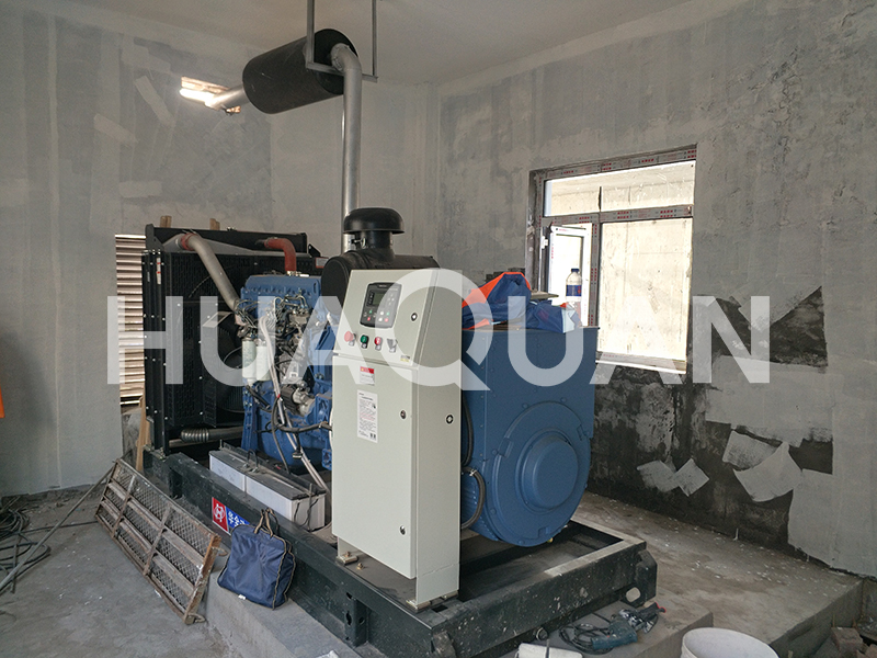 河南鄭州某商學(xué)院500kW發(fā)電機(jī)組電站項(xiàng)目